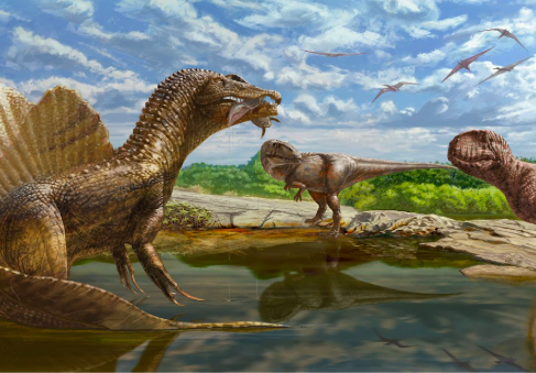 Cretaceous Landscape Image